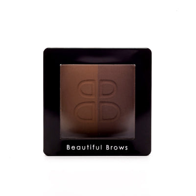 Duo eyebrow powder - Light Brown / Medium Brown