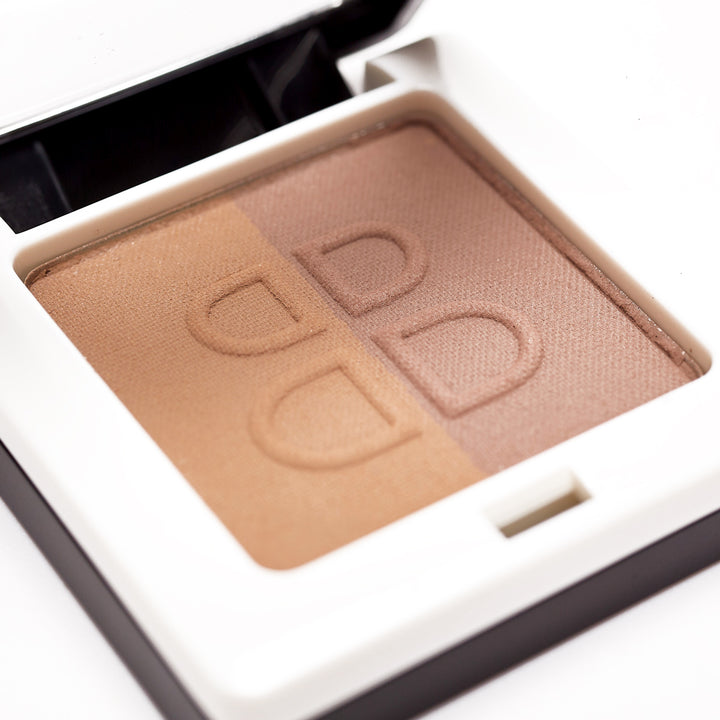 Duo eyebrow powder - Light Brown / Medium Brown (PACK OF 5)