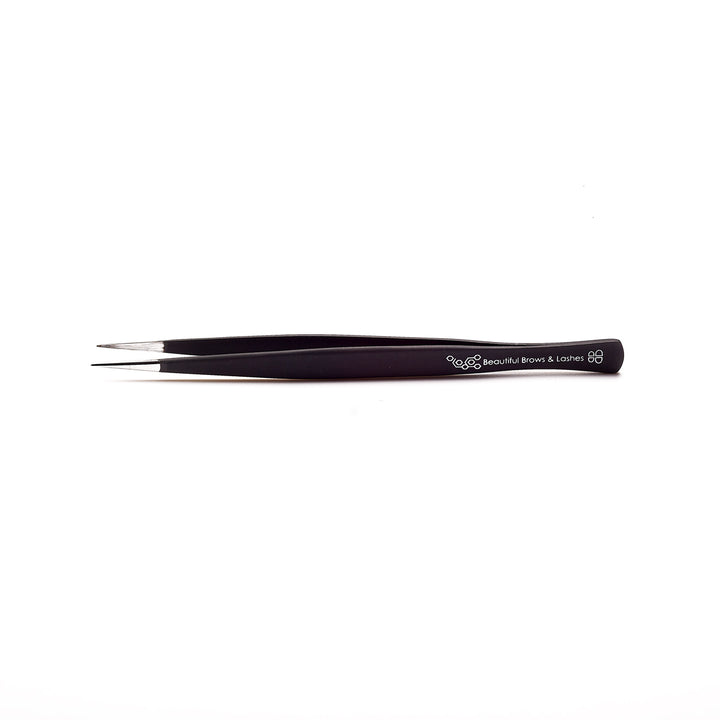 Straight Fine Point Tweezers - Beautiful Brows and Lashes 