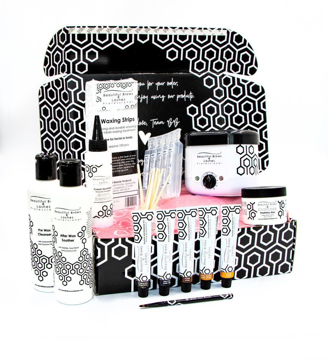 Educator Waxing and Tinting Beginner's Kit - Beautiful Brows and Lashes 