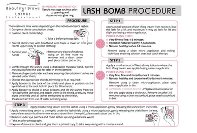 Lash Bomb - Step 1 Lifting Cream