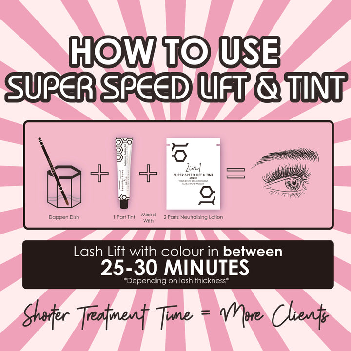 Super Speed Lift and Tint - Beautiful Brows and Lashes 